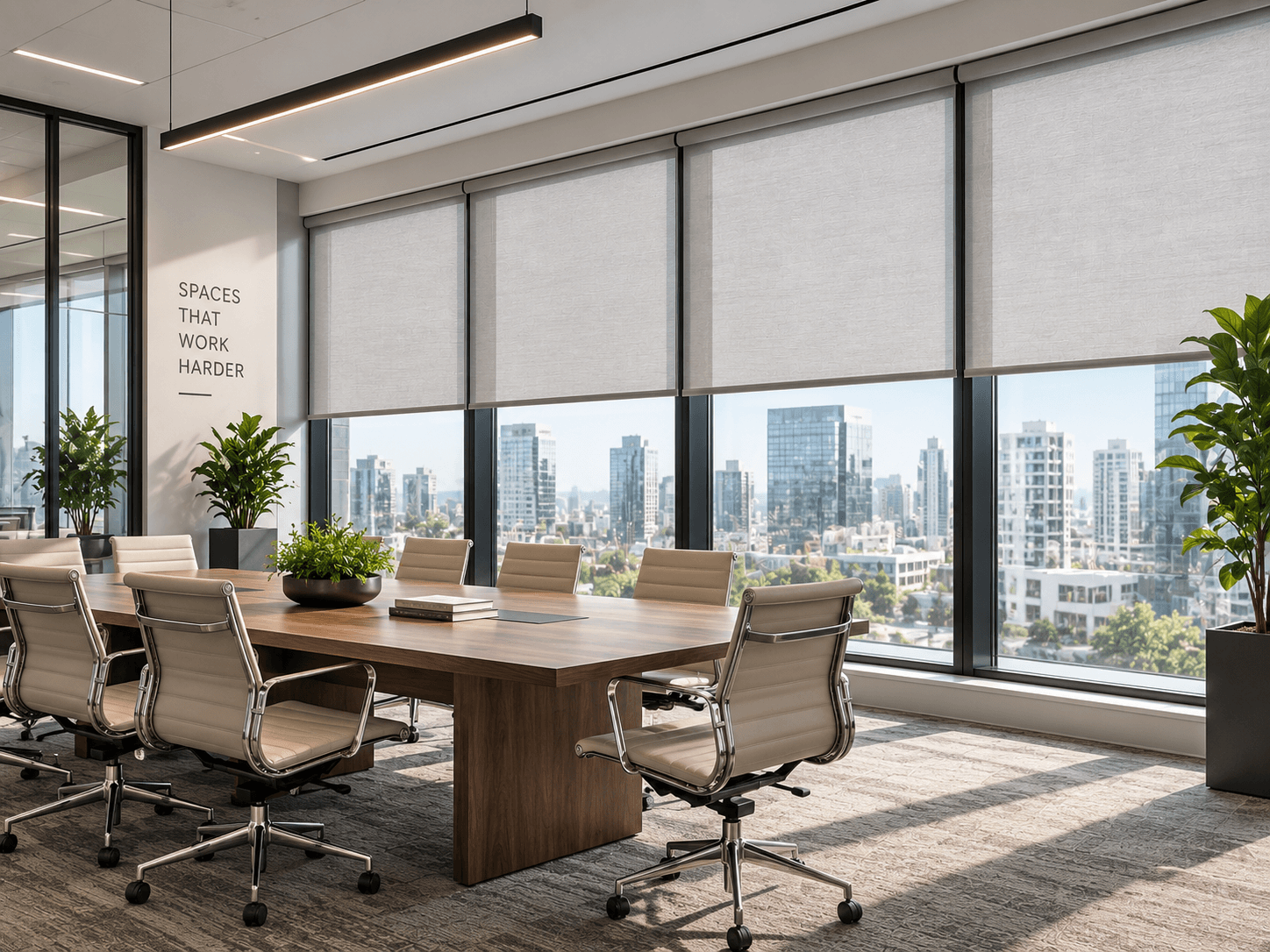 Commercial window coverings